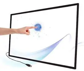

32" truly 2 points infrared multi touch screen frame with 16:9 fromat for Interactive advertising for touch table, kiosk etc