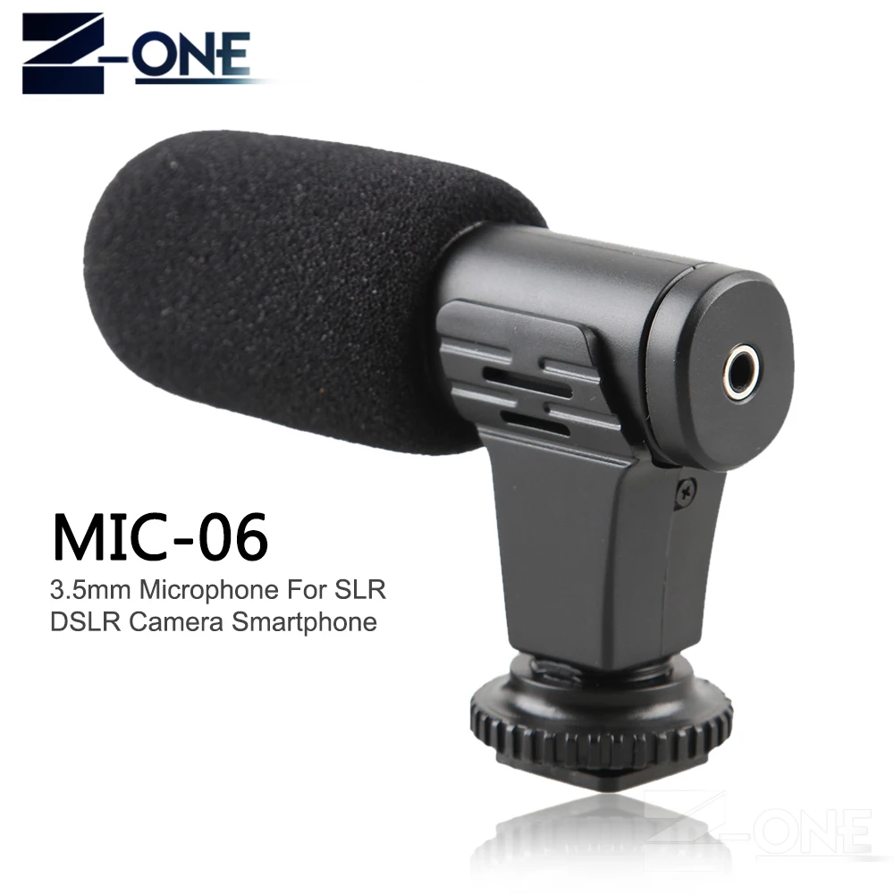 MIC 06 Mobile Phone Microphone Video Mic For iPhone Samsung Smartphone