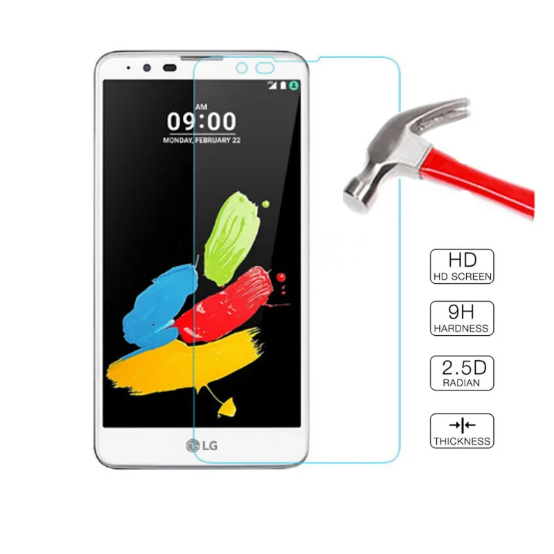 

Tempered Glass For LG Stylus 2 stylos II K520 F720 Case Screen Protector on Stylus 2 Plus K535 K530 Film Cover GLAS Sklo Funda