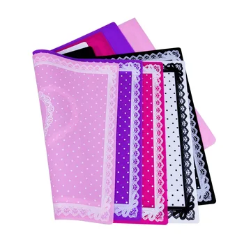 

Advanced Silicone Cute Point Lace Nail Art Pillow Mat Hand Holder Foldable Washable Table Pad Salon Manicure Too Nail Equipment