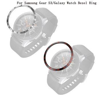 

Bezel Ring Case Adhesive Cover Anti Scratch Protection for Samsung Galaxy 42/46mm Smart Watch Protect Ornament Accessories