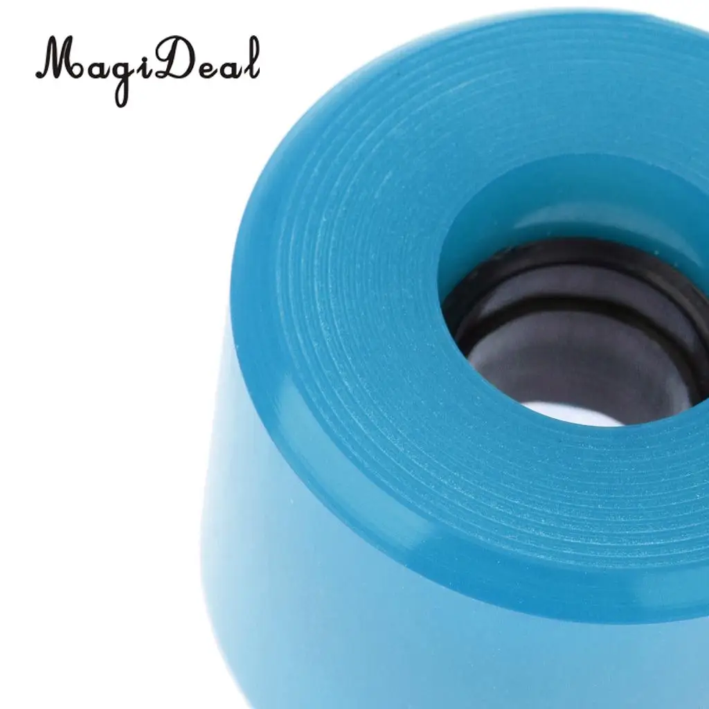 MagiDeal Solid Cruiser Longboard Bodyboard PU Wheels Colorful for Mini Cruiser Children Kids Skate Board Accessory