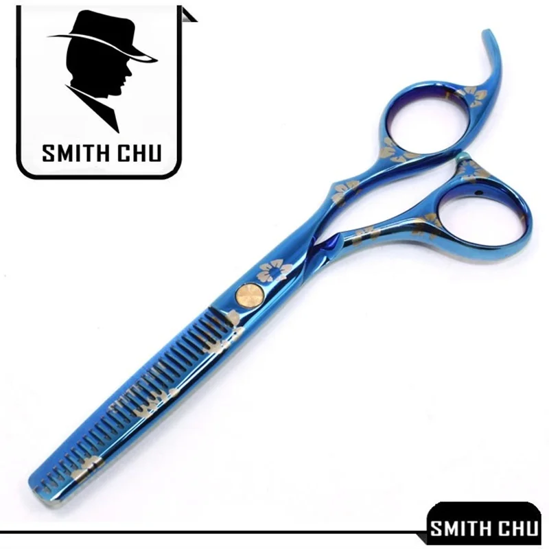 Новые 6 0 дюймовые ножницы для волос профессиональные SMITH CHU изделия