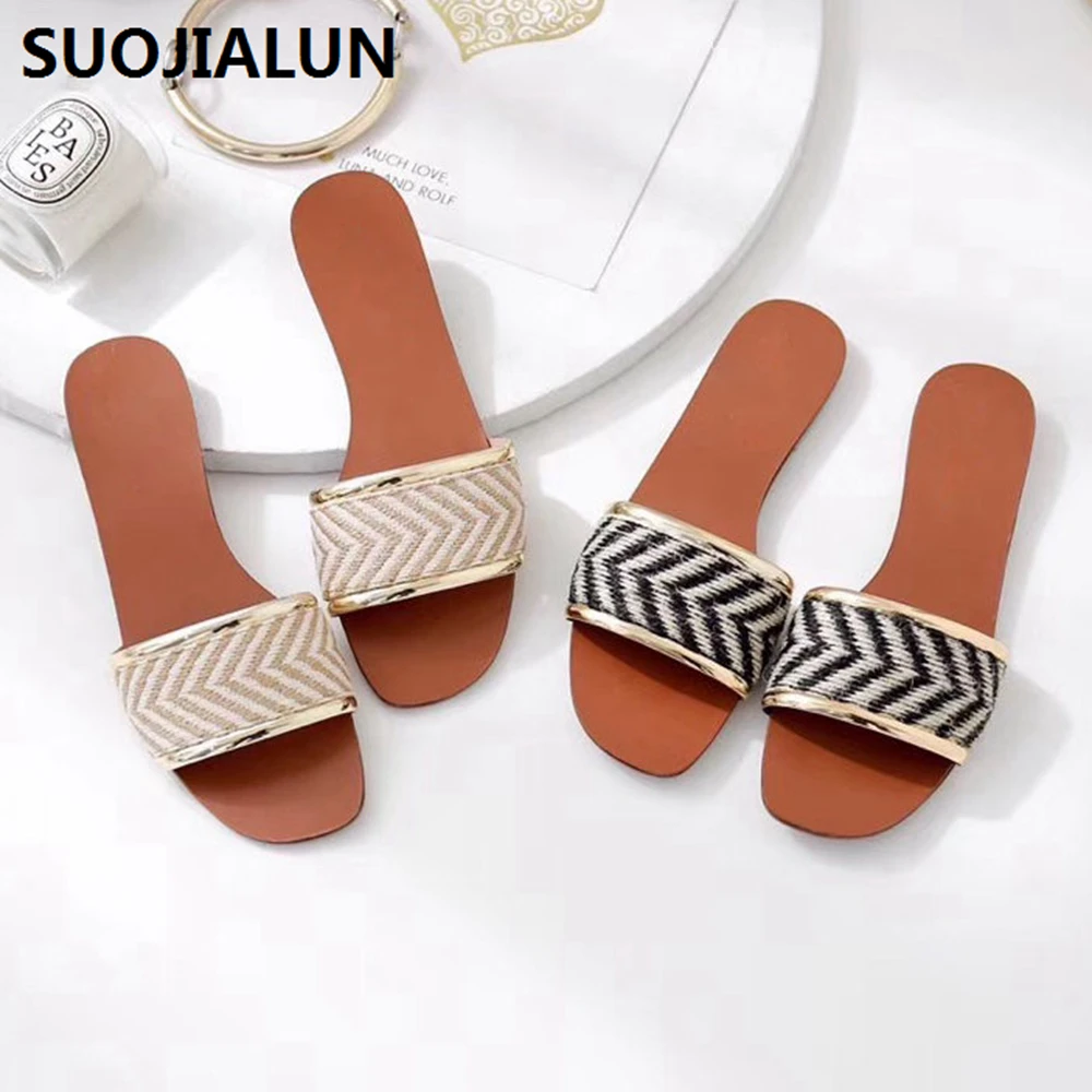 

2019 New Women Flip Flops Slippers Casual Outdoor Summer Flat Slippers Female Crystal Outside Shoes Footwear Beach Slippers Home
