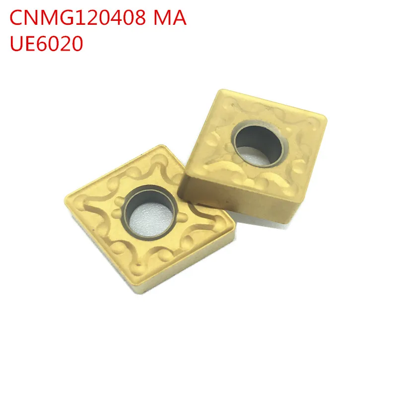 

10PCS CNMG120408 MA UE6020 External Turning Tools Carbide insert Lathe cutter Tool Tokarnyy turning insert