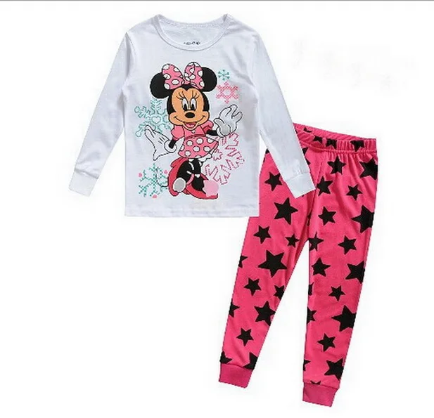 

kids girls pajamas sets Snow White Princess pyjamas kids pijama infantil sleepwear home clothing cartoon Baby pijama 2-7Y YW216