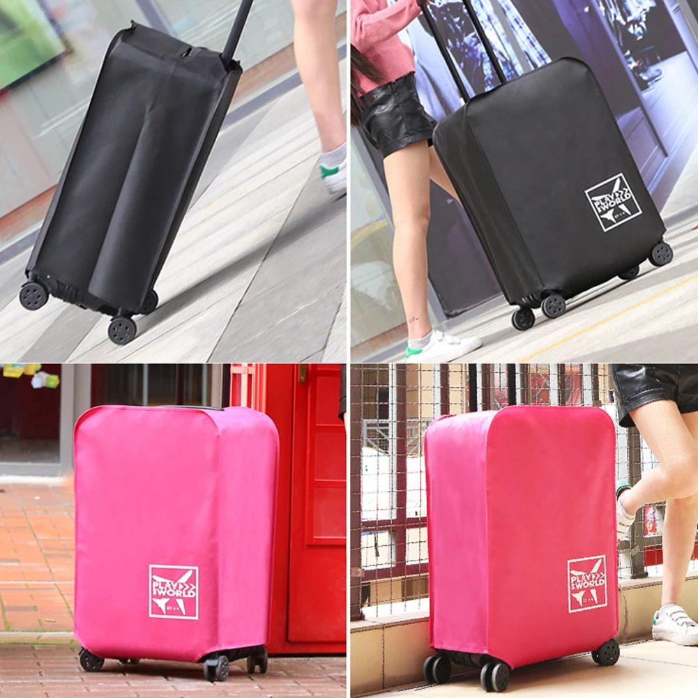 Защитная уличная Пыленепроницаемая Нетканая ткань для путешествий против царапин аксессуары для чемоданов Чехол для багажа утолщенный водонепроницаемый