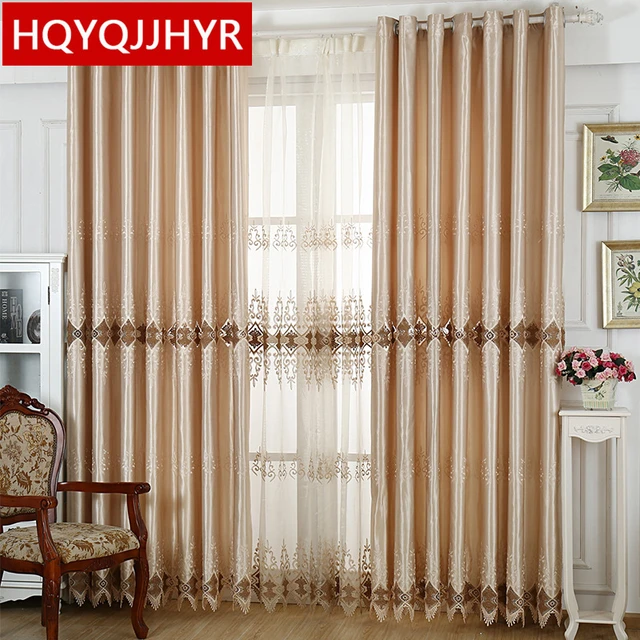 European Luxury Luxurious Curtains With Tulle For Living Room Sheer European Luxury Luxurious Curtains With Tulle For Living Room Sheer Bedroom Window Curtain Kitchen