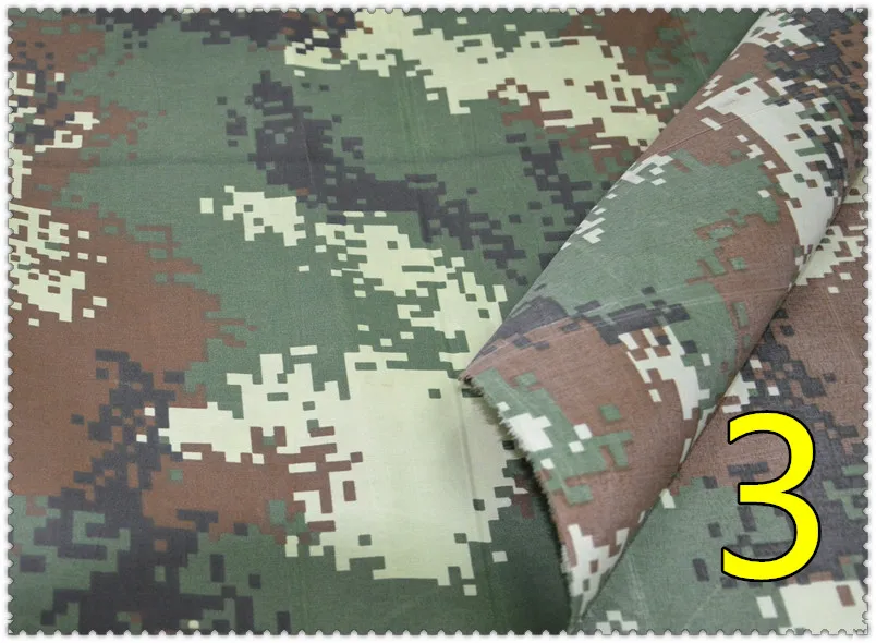 100 см* 150 см дешевая полиэфирная ткань с принтом кожи персика для военной камуфляжной ткани - Цвет: 3