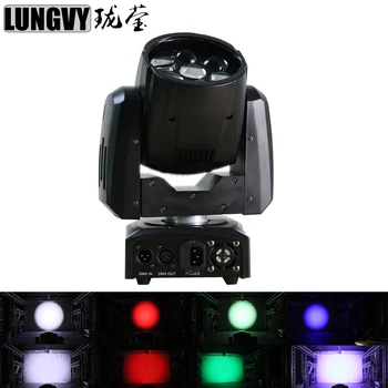

Free Shipping Led Moving Head Zoom 7x12w Rgbw 4IN1 Wash Zoom Effect Light RGBW Professional Stage Lighting LED Display