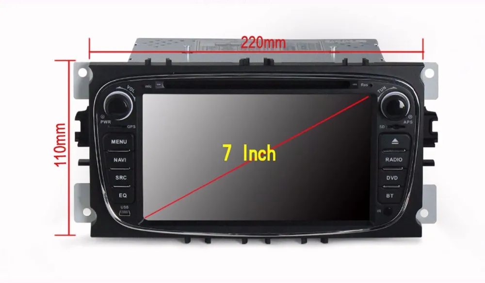 Perfect MEKEDE capacitive screen 7inch 2din Car radio GPS Player For Mondeo/S-MAX/Connect/FOCUS 2 2008-2011 with Radio GPS BT 1080P 4 Perfect MEKEDE capacitive screen 7inch 2din Car radio GPS Player For Mondeo/S-MAX/Connect/FOCUS 2 2008-2011 with Radio GPS BT 1080P 4