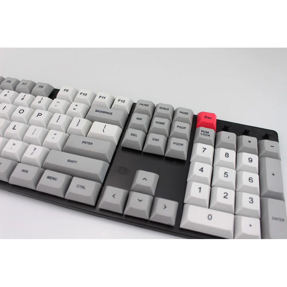 Английская версия MP DSA гранитный колпачок для ключей 108 клавиш PBT сублимированные
