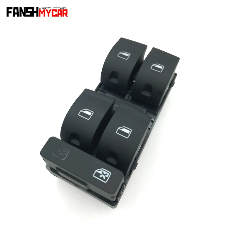 MotorMinds Fensterheber Schalter - Für Audi A4/S4 B6 B7 & Seat Exeo