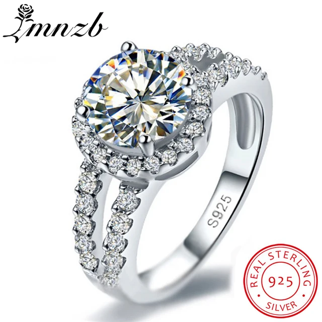 90 Off Lmnzb Fine Jewelry Band Ring 925 Solid Silver Wedding Rings Lmnzb Fine Jewelry Band Ring 925 Solid Silver Wedding Rings For Women