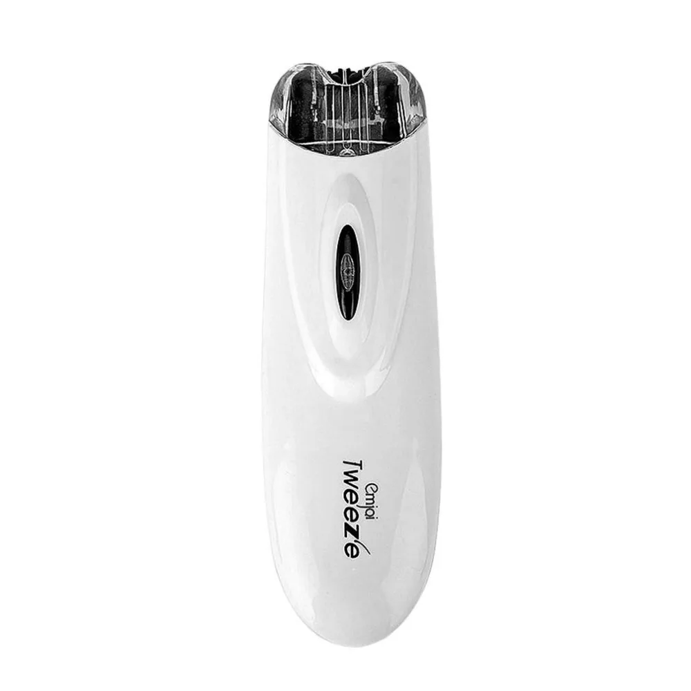 

Portable Epilator Hair Trimmer Clipper Electric Pull Tweeze Device Women Removal ABS Facial Depilation For Female