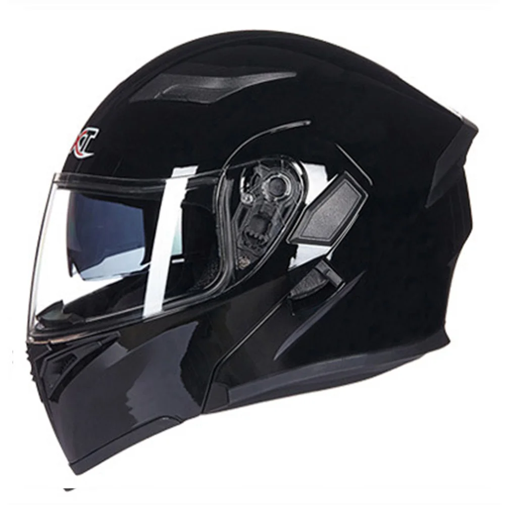 GXT мотоциклетный шлем флип-ап шлем для мотокросса Capacete da Motocicleta Cascos Moto Casque Doublel объектив гоночные шлемы для верховой езды - Цвет: Colour 7