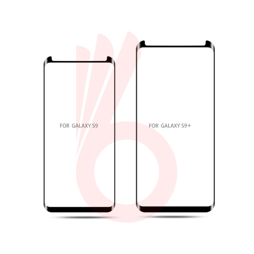 10 шт./лот для Galaxy S9 накладка 3D закаленное стекло Экран протектор для samsung S9+ S9 Экран защитная пленка