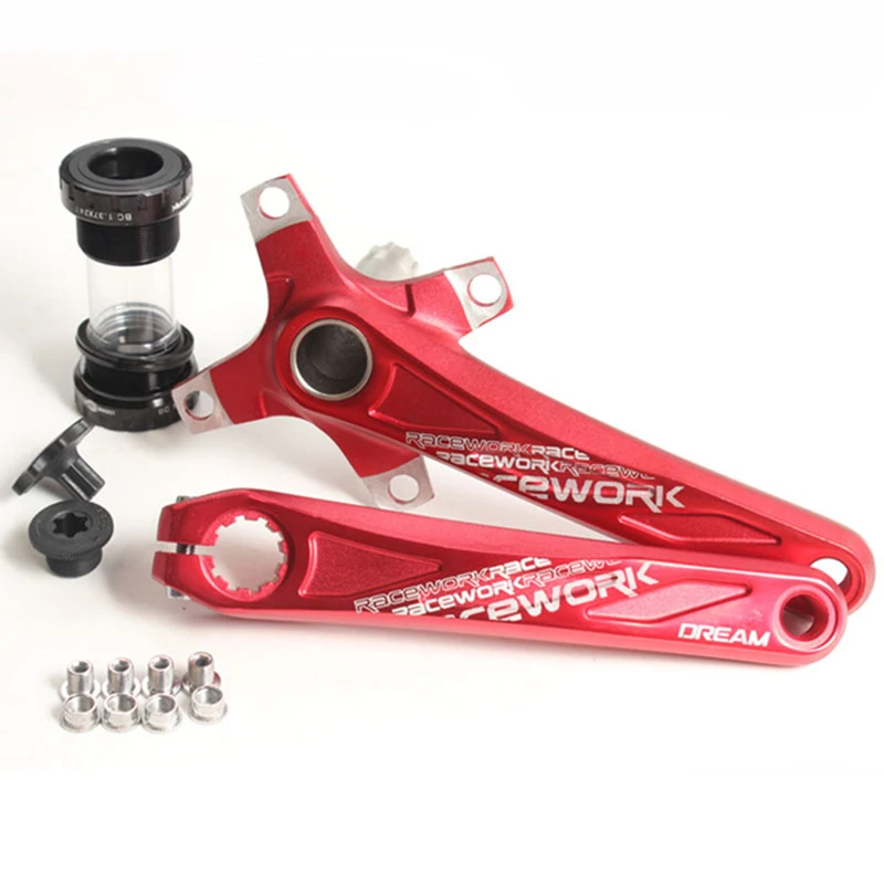 

High Qulity MTB Crankset Aluminum with Bottom Bike Parts Accessories 4 Colors