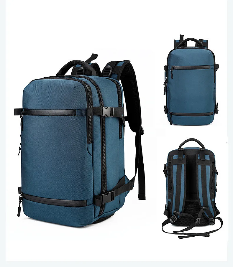 OZUKO 20 дюймов Большая вместительная мужская дорожная сумка, мужской багажный рюкзак, USB многофункциональный водонепроницаемый рюкзак для ноутбука, женская большая сумка
