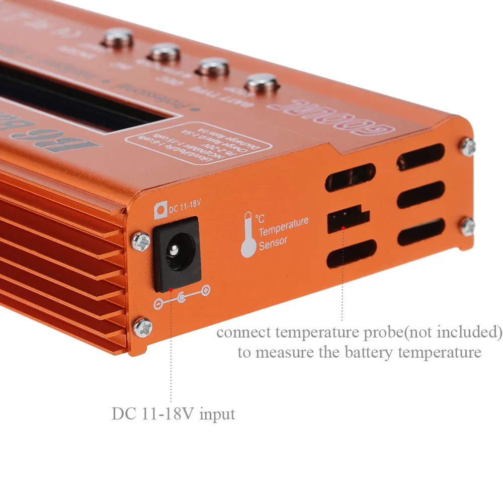 GoolRC B6 Mini Multi-functional Balance Charger Discharger for LiPo Battery Lilon LiFe NiCd NiMh Pb RC Battery RC Car Parts Dron (15)