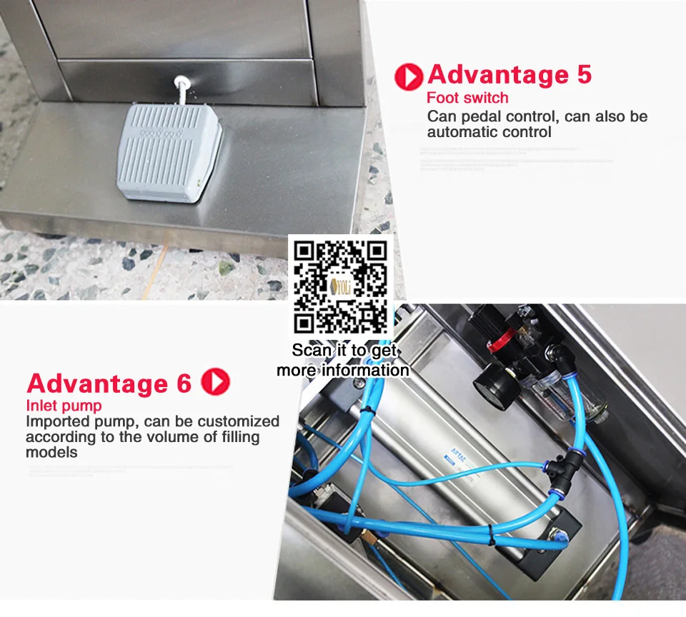 Paste filling machine  7
