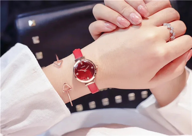 Роскошные женские модные наручные часы с бриллиантовым дизайном, маленький циферблат, женские часы-браслет, Лидирующий бренд, кварцевые кожаные женские часы, подарки