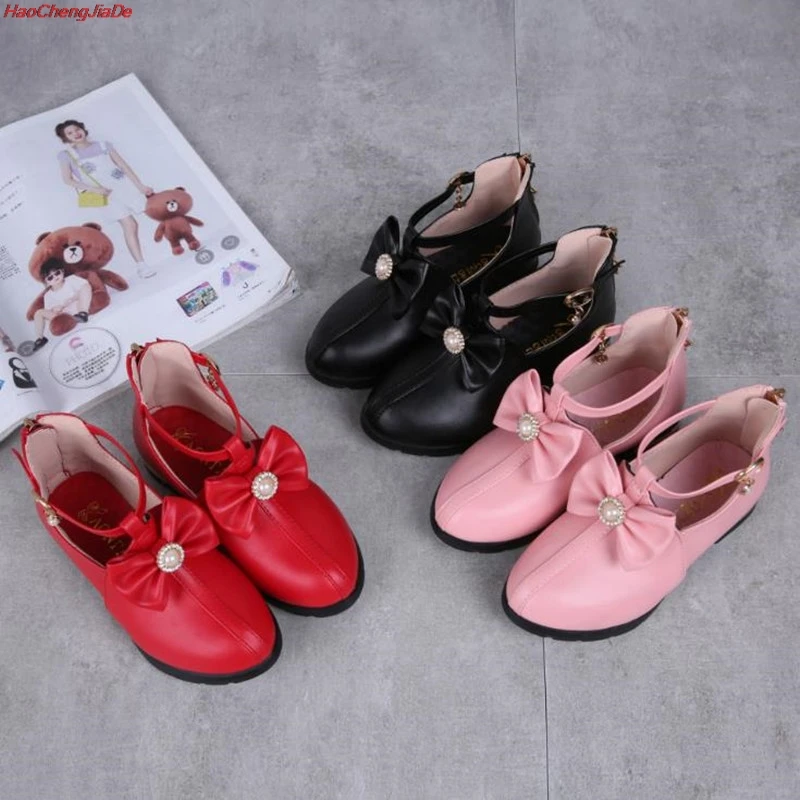 

Girl Shoes Baby Fashion Casual Leather Ankle Boots 2019 Girls Autumn Children Shoes Kids For Girl Autumn Boots Party