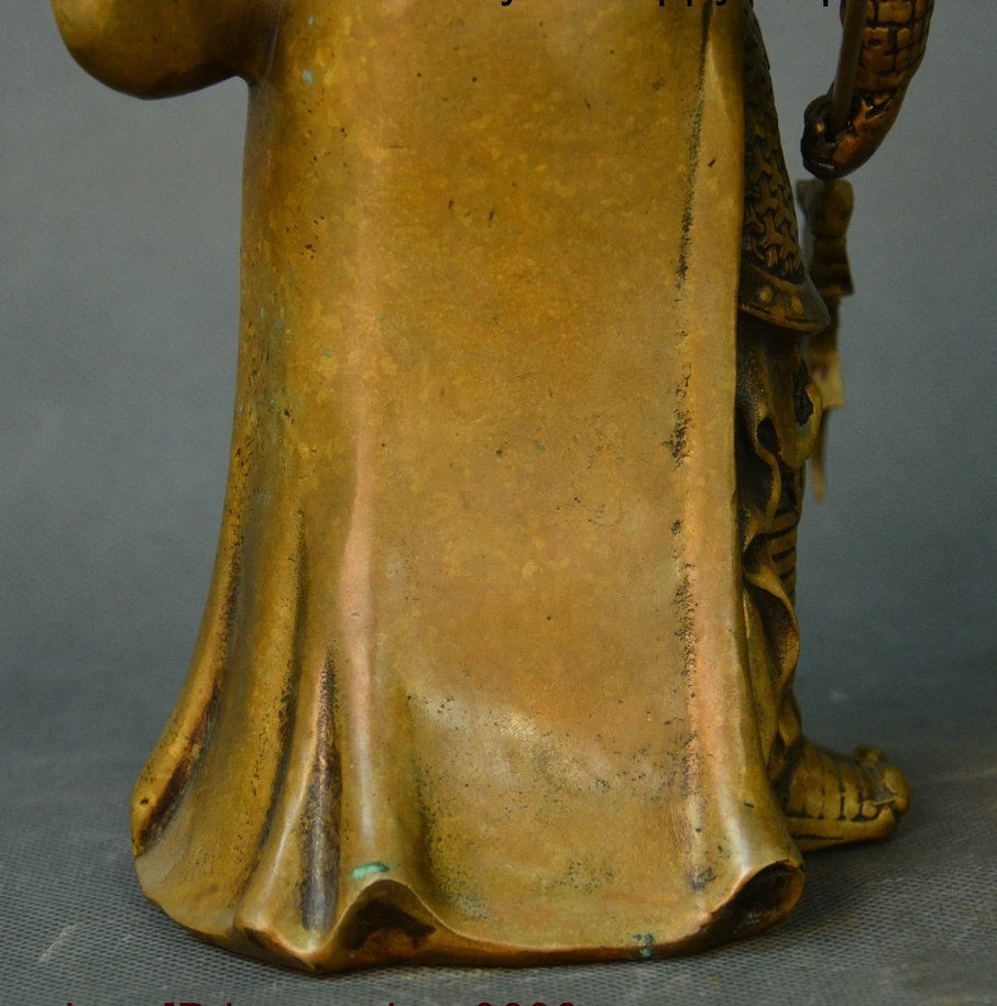 Old China Perunggu Sejarah Guan Gong Guan Yu Guan Yunchang Wu Sheng Prajurit Patung Patung Patung Aliexpress