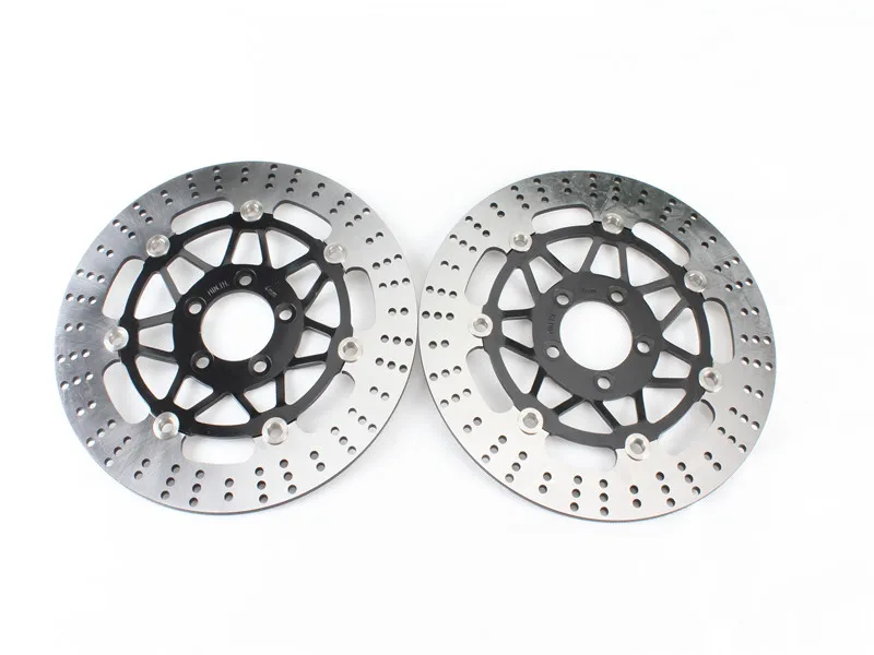 1 Set Motorcycle Front Brake Disc Rotor For Kawasaki ZR750 C1-C5 Zephyr 1992-1995 ZR750 D1 Zephyr Left 1996-1998 97 1 set motorcycle front