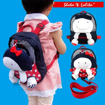 

Candice guo plush toy stuffed doll children backpack baby lost knapsack schoolbag girl boy safety package shoulder bag gift 1pc