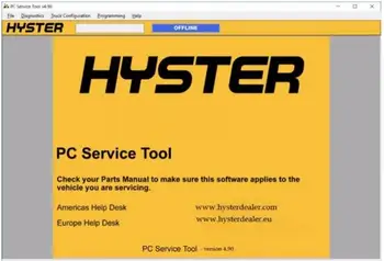 

Hyster PC Service Tool v4.90 [2017] (With Level 0-4 license) for Mult PCs