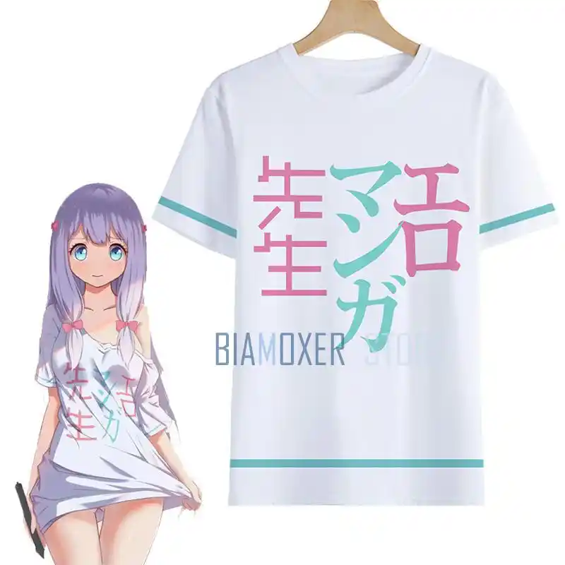Tokyo-H Eromanga Sensei T-Shirt Japanese Anime Costume Sagiri Izumi