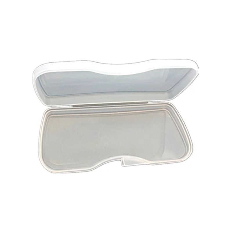 

Spectacle box myopia Clip box polarized clip box plastic transparent scrub box factory wholesale