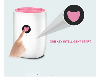 

Mini super static dehumidifier basement drying moisture absorber 800 ml water storage tank Forty hours of electricity