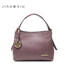 JIANXIU Real Cow Leather Ladies HandBags Women Genuine Leather bags Totes Messenger Bags Hign Quality Designer Luxury Brand Bag