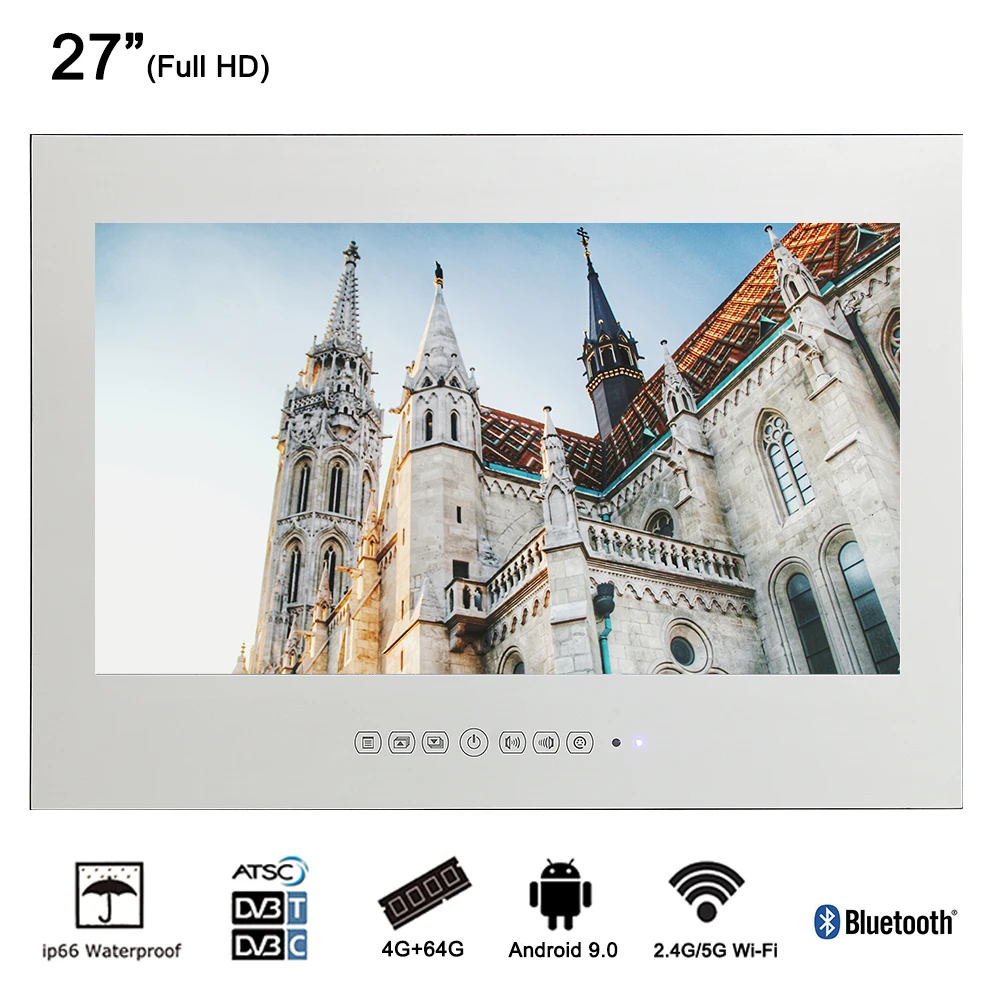 Souria 27 &quotБескаркасный Смарт HD Ванна Душ монитор волшебное зеркало ТВ