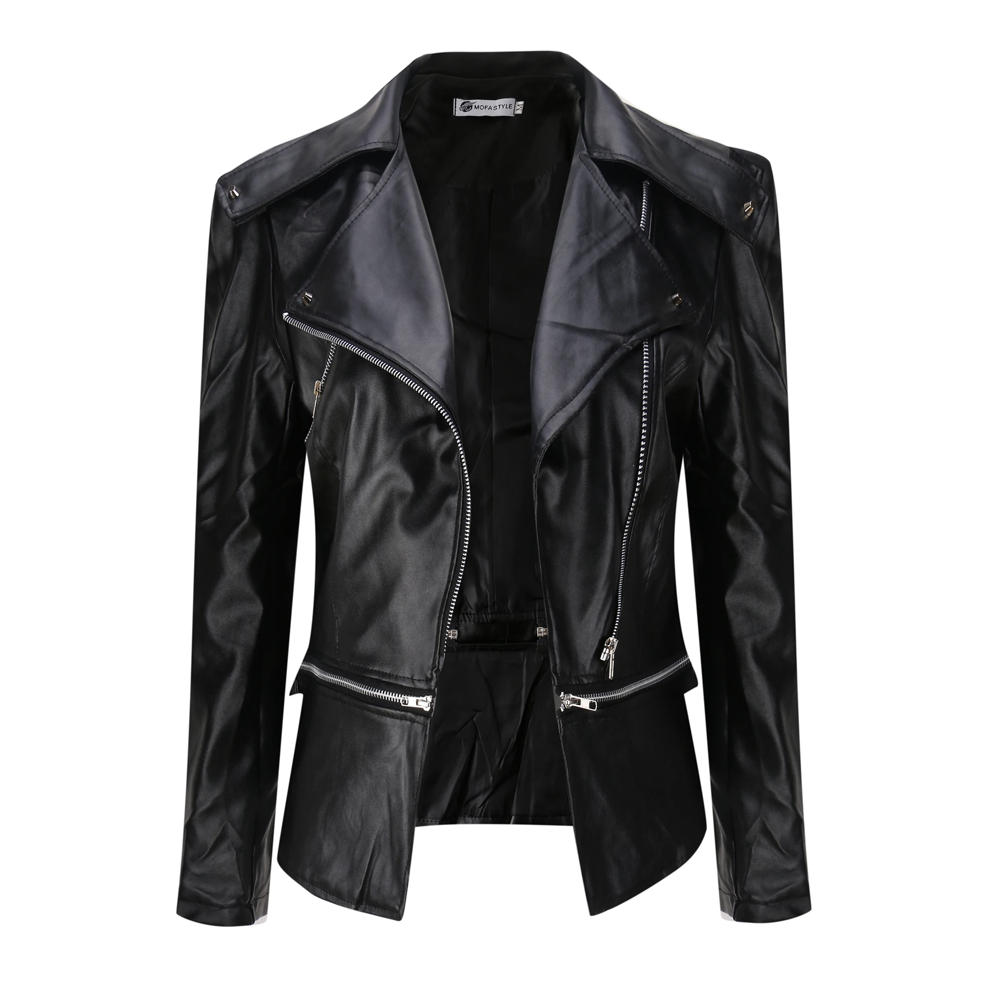 

Women Jackets Basic Coats PU Faux Leather Fashion Casual Autumn Winter Casaco Feminino Jaqueta Feminina Plus Size Tops Clothes