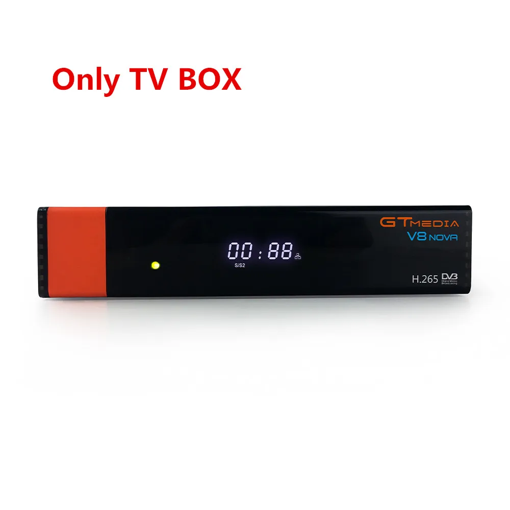 GTMedia V8 Nova Full HD DVB-S2 спутниковый ресивер 1 год Европа Cccam 7 линия же Freesat V9 Супер Обновление от Freesat V8 супер - Цвет: BOX