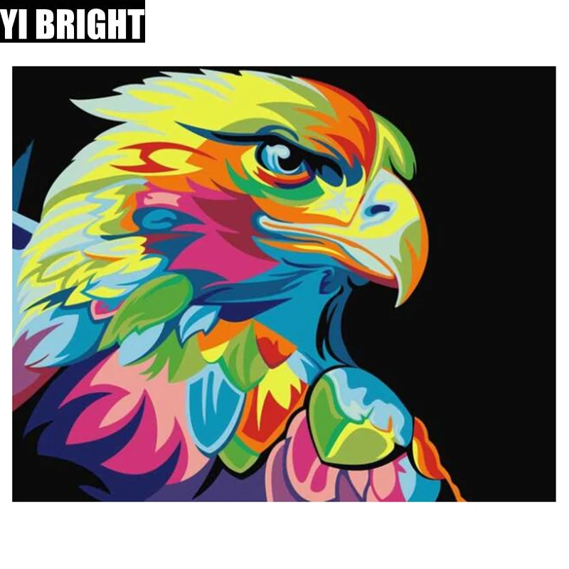 

New Year Full Square/Round diamond painting"Color eagle"diamond embroidery sale stitch kit 5D DIY Diamond Mosaic home livingXPZ