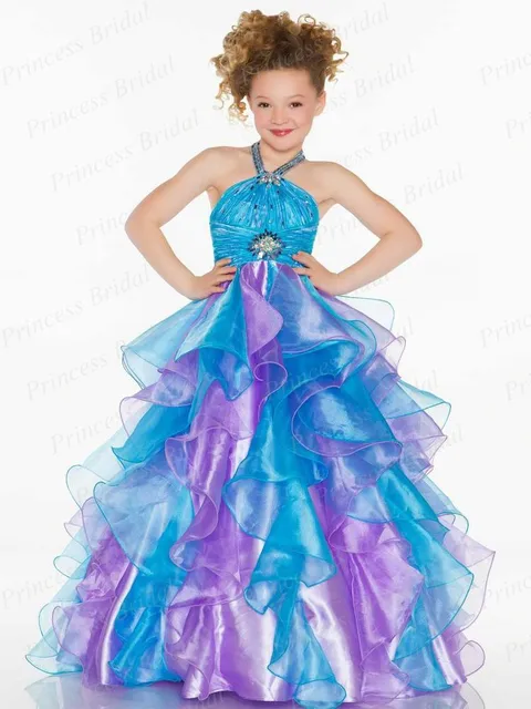 Two Toned Pageant Dresses