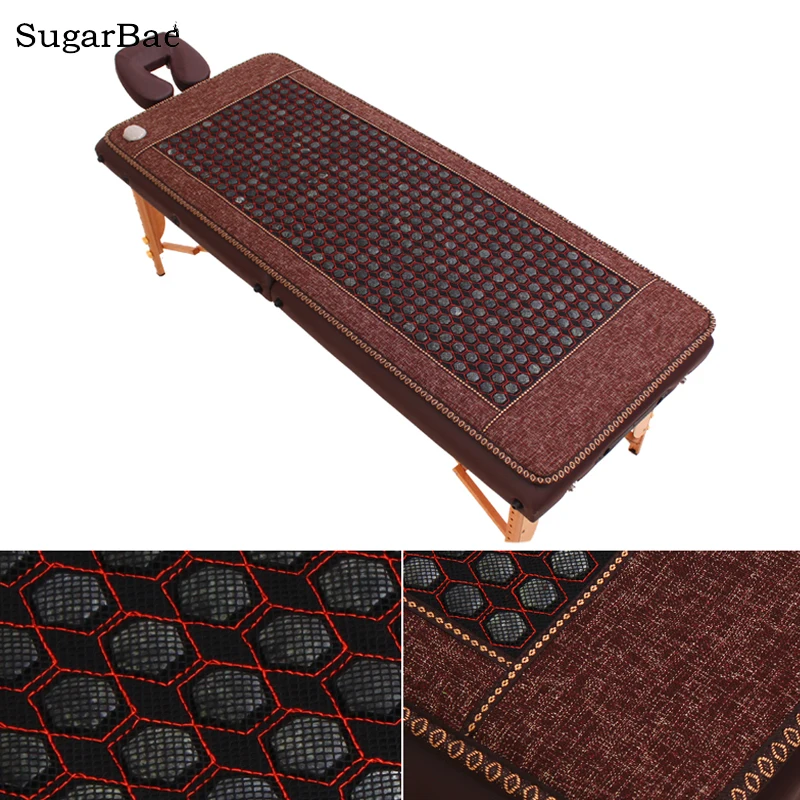 

Electric Heating Temperature Control Jade Germanium Stone Tourmaline Care Health Care Thickening Beauty Salon Can Be Customized