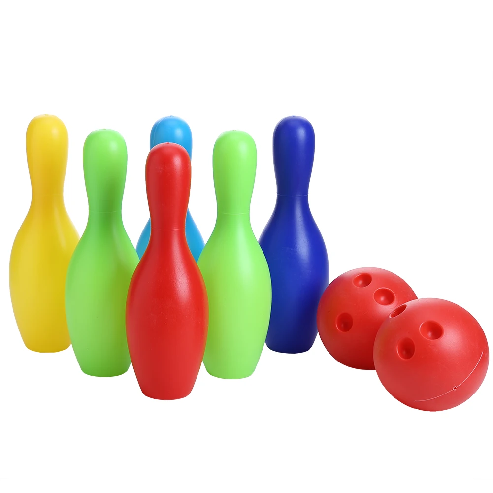 mini bowling ball set