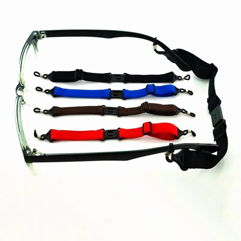 

Glasses Strap Neck Cord Sports Eyeglasses Band Sunglasses Rope String Holder 4 Colors Adjustable