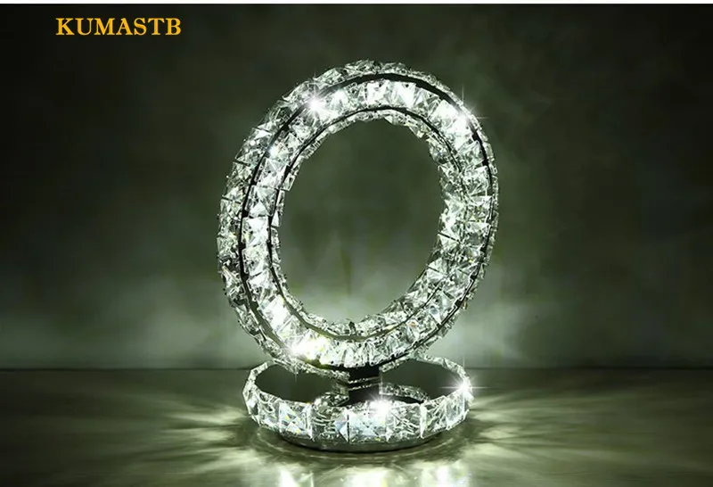 Round Crystal Table Lamp 17