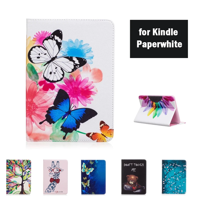 Elegant Girls Cases for Amazon Kindle Paperwhite 1 2 3 Folio Cover For