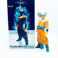 Dragon Ball Z Супер Ультра инстинкт Гоку фигурку игрушки куклы рождественский подарок для детей