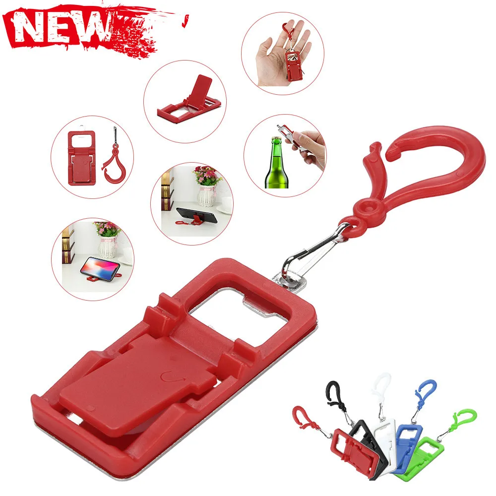 

phone holder ring metal phone stand phoneholder Bottle opener Universal Cell Phone Desk Table Desktop Stand Holder Tablet q7