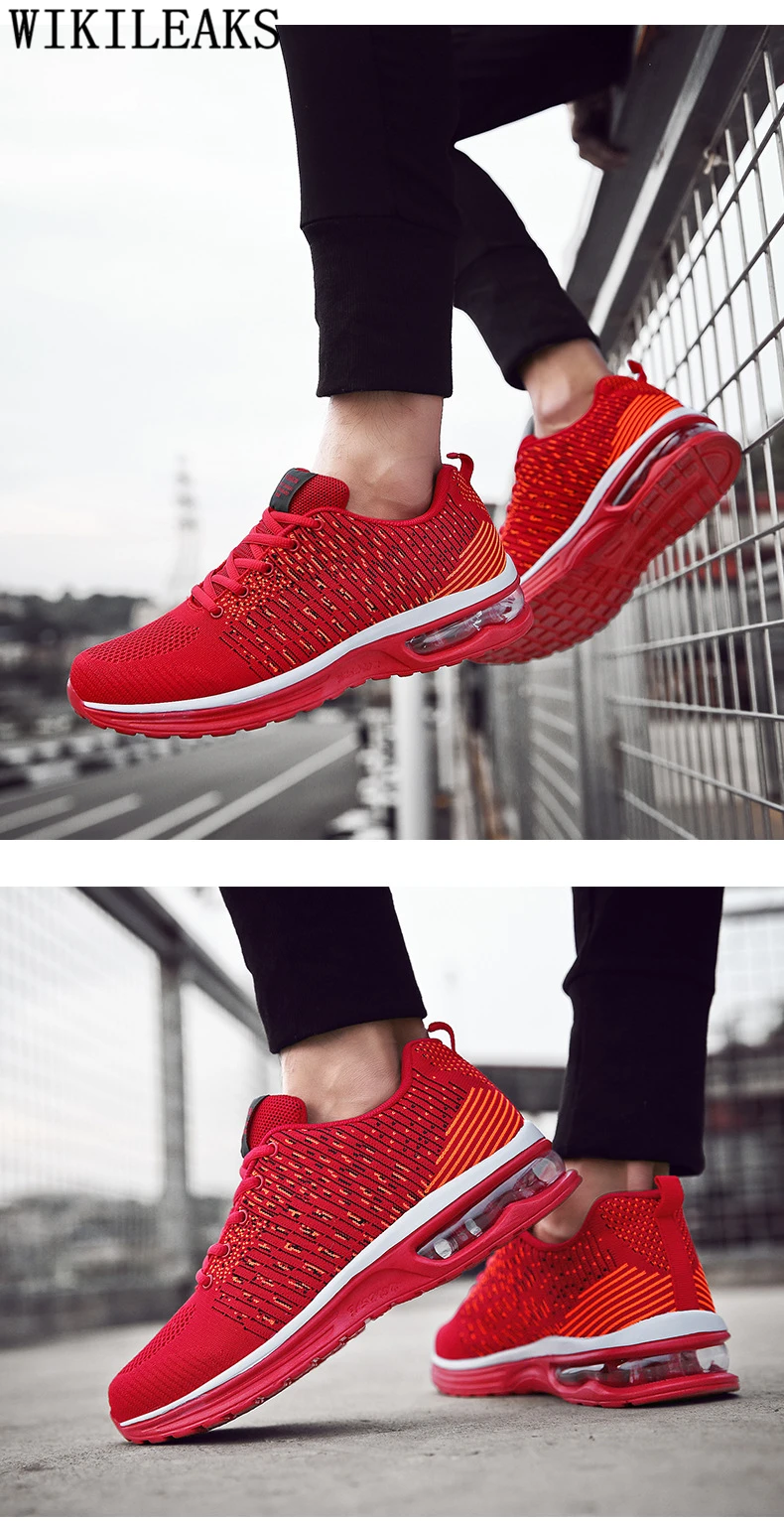Air shoes мужские кроссовки удобные мужские ботинки с сеткой повседневные кроссовки heren дышащая мужская обувь кроссовки basket femme bona