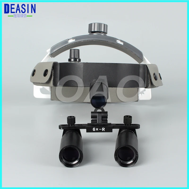 

High-quality 6 X times Dental Loupes with Surgical LED Headlight for Ent Medica operation lamp headlight and Dental Loupes