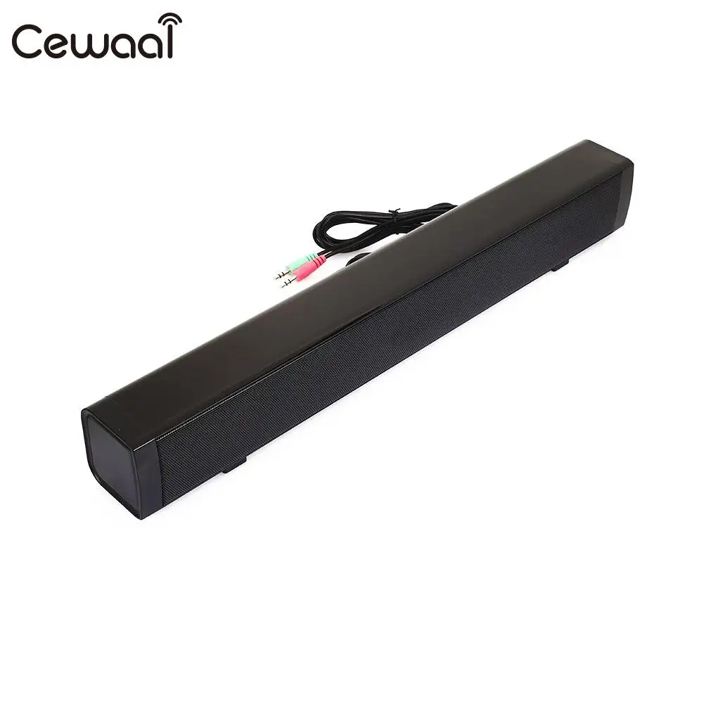 

USB Multimedia Speaker Stereo Sound Bar Portable USB Speaker Home Theater BT4.1 USB TV Speaker 2 Trumpet Laptop